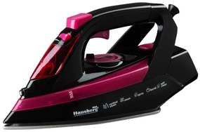 Fier de calcat cu talpa din ceramica, HB-7899, 2300 W, 400 ml, Roz
