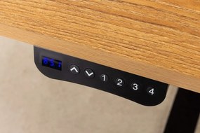 Birou cu inaltime reglabila electrica Oak Desk 160cm