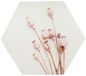 Decoratiune de perete POPPY WOOD Ø 58 cm