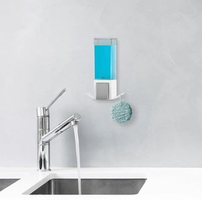 Dozator de săpun lichid alb de montat pe perete 500 ml – Compactor