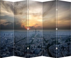Paravan - Paris din înâlțime (210x170 cm)