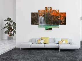 Tablou - Cascadă în Thailanda (150x105 cm)