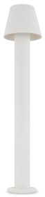 Stalp LED mic pentru iluminat exterior IP65 Harz alb