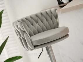 Scaun Adel (gri + chom). 1110644
