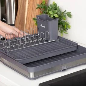 Scurgator de vase cu suport tacamuri, Easy Kitchen