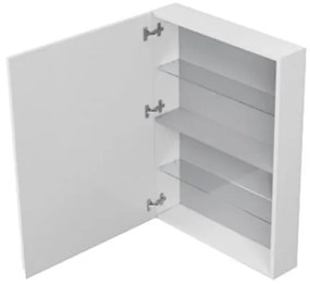 Dulap de baie cu oglindă Cersanit S929-018 MODUO 80x59,5 cm