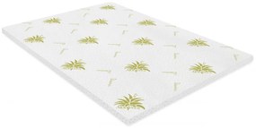Topper saltea Green Future Aloe Vera Free Air Memory 120x200 cm