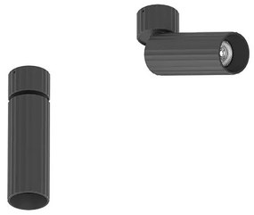 Spot LED aplicat directionabil design modern Lian 36 negru mat
