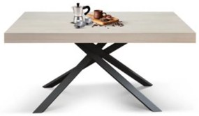 MASA TIFANY BLAT OLMO PERLA - 160 cm / 90 cm / h 77 - NEGRU