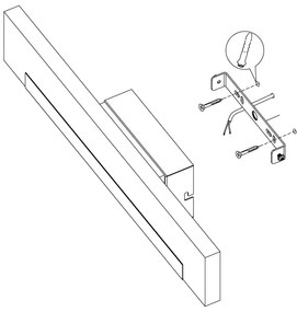 Eglo 99294 - Aplică perete LED CAMACHO LED/9,6W/230V