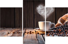Tablou - Timp pentru cafea (90x60 cm)