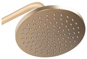 REA-P7051 - Set de duș cu baterie LUIS, auriu periat