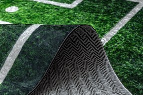 BAMBINO 58690 covor lavabil Teren, fotbal pentru copii anti-alunecare - verde