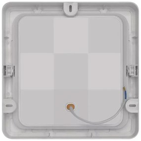 Plafonieră LED/24W/230V 22x22 cm albă