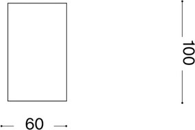 Ideal Lux - Spot LED LOOK 1xGU10/7W/230V CRI 90 6x6 cm alamă