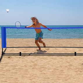 Plasă sport reglabilă pe înălțime, pentru mai multe sporturi