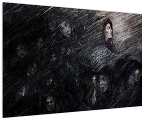 Tablou - Tristețe și renunțare (90x60 cm)