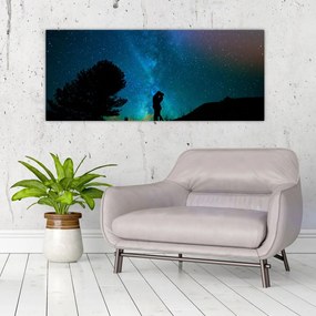 Tablou - Întâlnire sub stele (120x50 cm)
