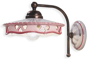 Aplica clasica realizata manual din ceramica ALESSANDRIA