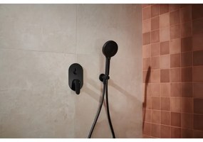 KFA Armatura 5559-501-81 Set duș OTAVA cu baterie incastrată, negru mat