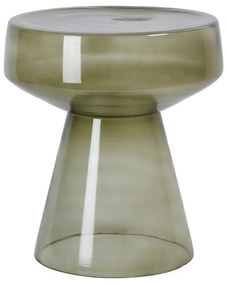 Măsuță auxiliară rotundă din sticlă ø 37 cm Dakwa – Light &amp; Living