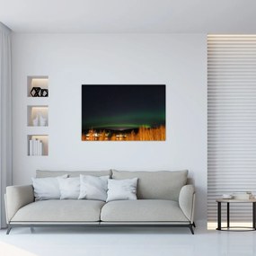 Tablou cu aurora borealis (90x60 cm)