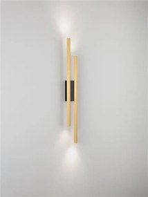 Aplica LED iluminat ambiental BRILLIA alama aurie