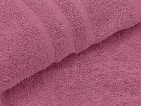Prosop CLASSIC COLOR 50 x 100 cm roz vechi, 100% bumbac