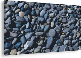 Tabloul cu pietre pe plajă (90x60 cm)