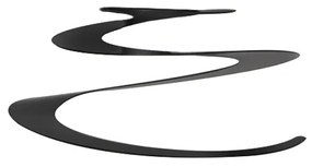 Abajur din oțel negru 20 cm - Spiral