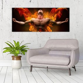 Tablou - Putera de bărbat (120x50 cm)