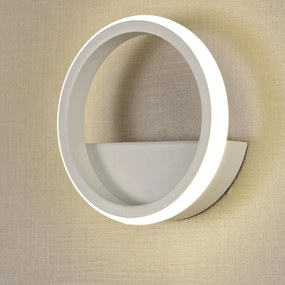 Aplica LED design modern minimalist KITESURF medium alba