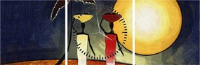 Tabloupicturii străveche (cu ceas) (90x30 cm)