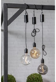 Corp de iluminat pentru exterior cu LED Star Trading Glassball, lungime 1 m, maro