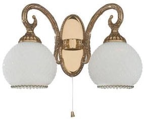 Aplica de perete clasica cu 2 brate design italian 8500