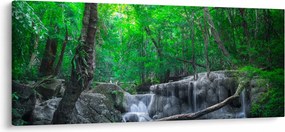 Tablou - Cascada Erawan, Kanchanaburi, Thailanda (120x50 cm)