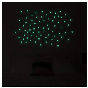 Steluțe luminoase pe perete 100 psc