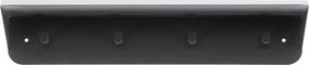 Cuier de perete din metal KENAN 60 cm, negru