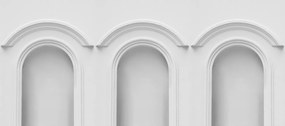 Fototapet, Forest Vaults, White, Rebel Walls