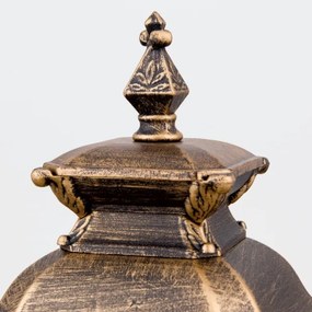 Orion - Lampă de exterior AIKO, 1xE27/60W/230V, 59 cm, IP23, bronz/patină