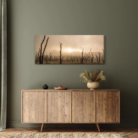 Tablou - Copaci goi (120x50 cm)