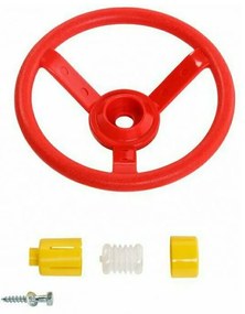Kbt - Carma spatii joaca Steering Wheel Rosu Galben