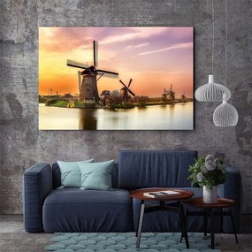 Tablou Canvas - Windmills 50 x 80 cm