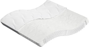 vidaXL Saltea cu arcuri buzunar, fermitate medie, 160x200 cm