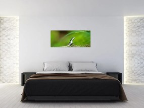 Tablou cu șopârlă (120x50 cm)