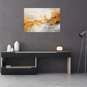 Tablou - Textura aurie (90x60 cm)