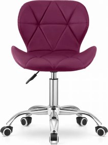 Oferta Scaun birou bordo AVOLA din piele ecologica clasa II.