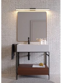 Aplică LED pentru oglindă de baie Redo 01-2508 BARRIO LED/27,39W/230V IP44 negru