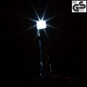 Iluminat LED de Crăciun - 10 m, 100 de LED-uri, alb rece