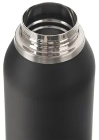 Sticlă termo Orion FLOARE 600 ml, negru